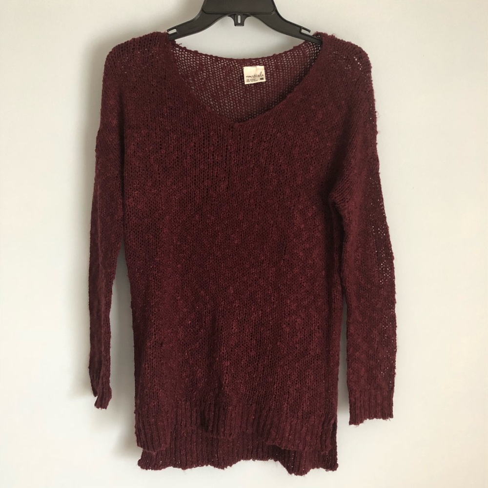 Maroon Sweater